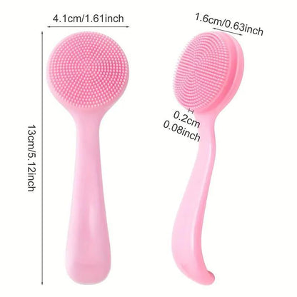 Silicone Face Mask Brushes, 5pcs/set Mask Applicator Spatulas & Face Wash Brushes, Professional Skincare Tools for Daily Use