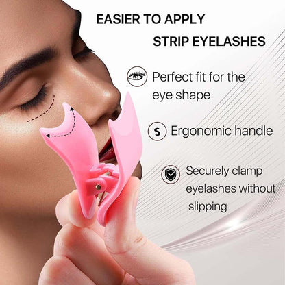 False Eyelashes Applicator Tool For Wear Eyelashes, 1 Count False Eyelash Auxiliary Clip, Eye Makeup Tools For Daily Use