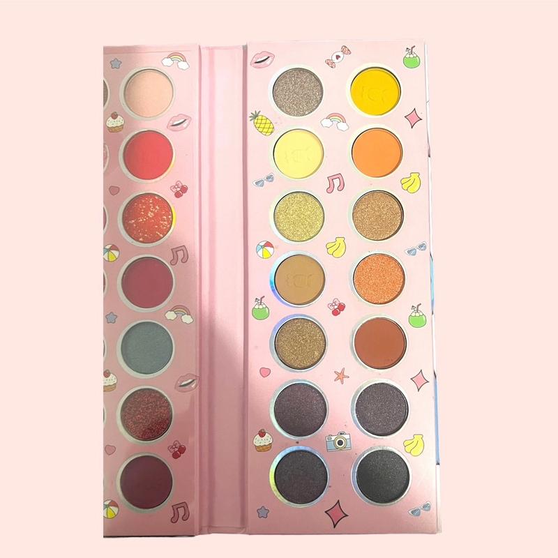 Beautiful eyeshadow palette Makeup Cosmetic Pigment