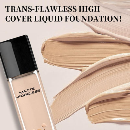 Matte Oil-free Foundation Makeup, Medium Coverage Flawless Finish Foundation, Lightweight & Moisturizing?Cosmetic