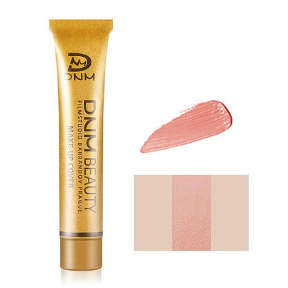 Full Coverage Liquid Concealer, Versatile for Contouring, Acne Marks Dark Spots Covering, Highlighting, Concealing, Shadow Drawing, Makeup Base Primer Cream