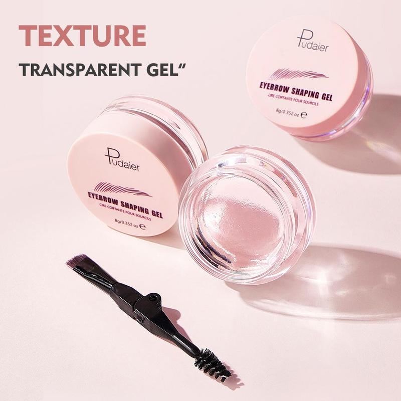 Long Lasting Eyebrow Shaping Gel, Clear Eyebrow Gel, Transparent Eyebrow Setting Gel, Eyybrow Stereotyped Liquid Gel, Natural Eyebrow Styling and Fixing Gel