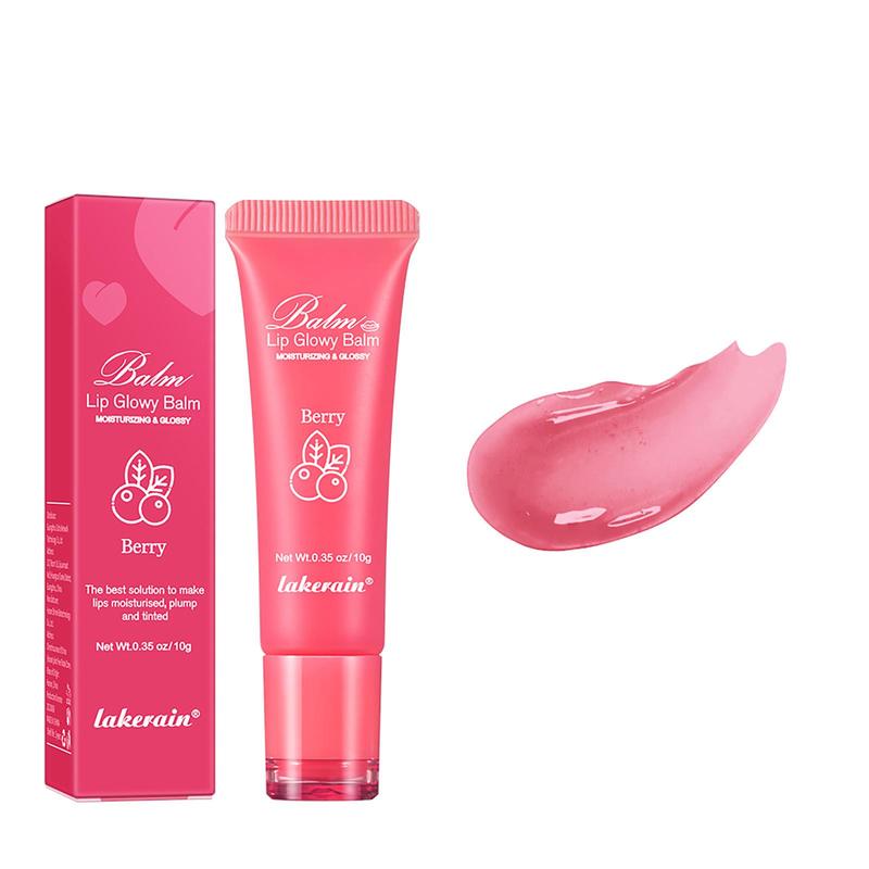 Long-lasting Lip Gloss, Moisturizing Glossy Lip Glaze Stick, Plumping Lip Oil Lip Stick for Girls & Women