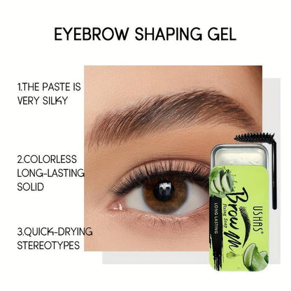 Eyebrow Shaping Transparent Gel, 1 Count Eyebrow Glue Durable Waterproof Quick Drying