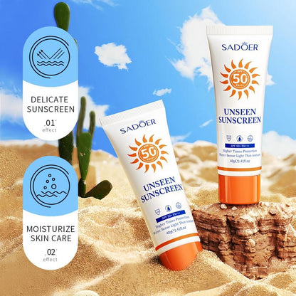 Sunscreen (1 Piece), SPF50+ PA+++ Waterproof Sunscreen, Moisturizing Sunscreen, Long Lasting Sunscreen, Face Sunscreen, Facial Sunscreen, Hydrating Sunscreen, Suitable for All Skins