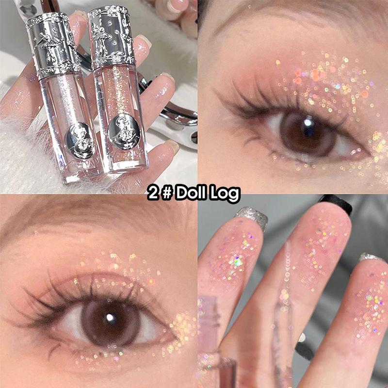 Glitter Liquid Eyeshadow, 5 Counts/set Long Lasting Glittering Eye Shadow, Colorful Eye Makeup Products for All Styles and Occasions