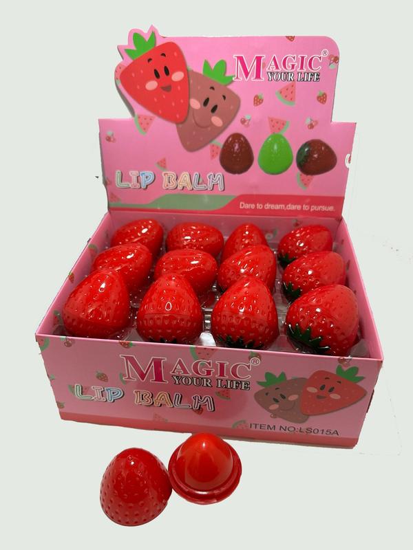 Magic Your Life Lip Balm 24 Pack Strawberry