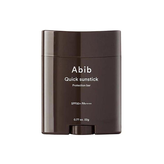 [Abib] Quick Sunstick Protection Bar SPF50+ PA++++, Sun Care, No Whitecast Sunscreen, No Sticky for All Type Skin, Face and Body, Less Stress, Sun Care