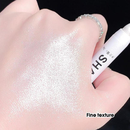 Long Lasting Shimmering Highlighter Pen, Glitter Eye Brightener Stick, Natural Eyeshadow Highlighting Pen, Summer Makeup Eyeliner Pen, High-gloss Eyeshadow Pen