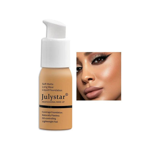 Long-lasting Foundation, Oil Control Moisturizing Foundation, Full Coverage Flawless Makeup Cream, Lightweight Concealer Foundation