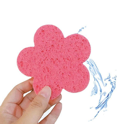 Flower Shaped Facial Sponge (20pcs/set), Facial Cleaning Sponge, Facial Skin Care Tool, Household Beauty & Facial Care Tool