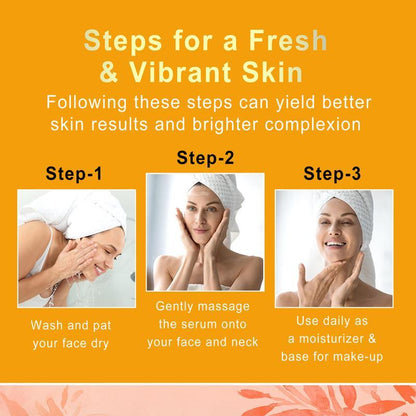 VGO Vitamin C Vitamin E Facial Serum, Suitablefor all skin types,30ml