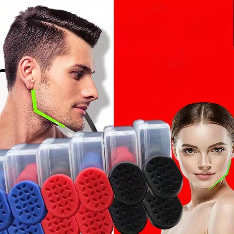 Silicone Jawline Muscle Trainers, 2 Counts Jawline Muscle Strengthening Training Tools, Sports & Outdoor Accessories