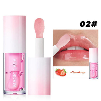 Fruit Flavor Moisturizing Lip Balm, 5 Counts/set Hydrating Lip Gloss, Lip Care Product for Women & Girls