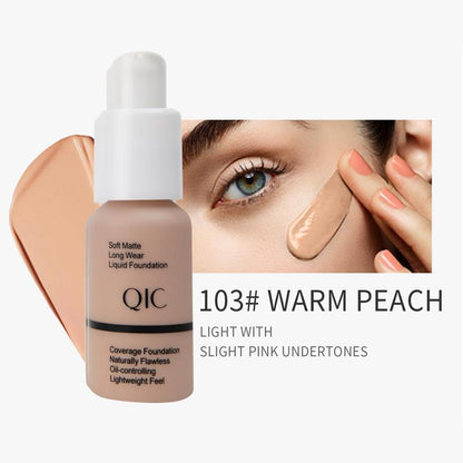 Long-lasting Liquid Foundation, Lightweight Moisturizing Concealer, Flawless?Hydrating Facial Makeup Product, Summer Gift