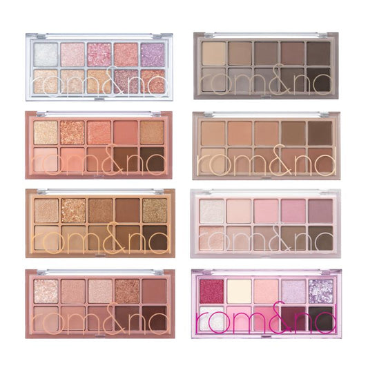 [rom&nd Official Shop] rom&nd Better Than Palette 102g, Matte Finish Palettes, Powder Texture that is Easy to Blend and Makeup, Long-Lasting, High Pigmented, Warm Tones, Romand, Rom and,  tiktok shop, korean makeup, k beauty makeup, eyeshadow palette