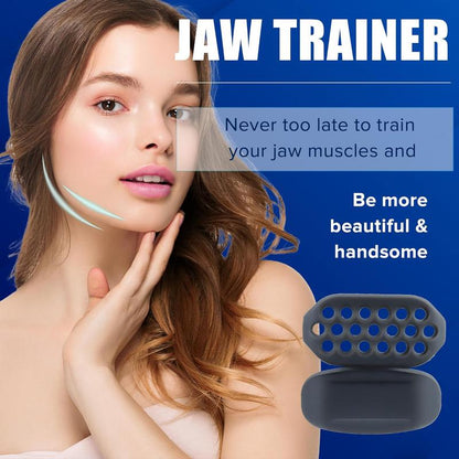 Jaw Exerciser, 4pcs Jawline Trainer, Jawline Muscle Exerciser, Face Muscle Training Tool, Face Muscle Training Device, Face Muscle Training Device for Women & Men, Summer Gift