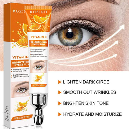 Natural Vitamin C Eye Cream, Comfort Eye Cream for Wrinkle, Hydrating & Moisturizing Eye Skincare Product for Women and Girls