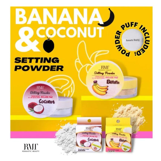 Banana or coconut Setting powder Flawless