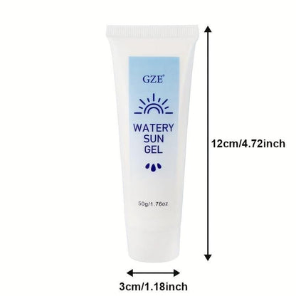 Watery Sun Gel, Evens out Skin Tone Lightweight Sunscreen, Replenishes Moisturizing Essence for Women Girls