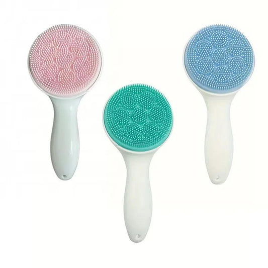 Skin Care Gifts, Silicone Facial Cleansing Brush Set, 3pcs Soft Face Scrubber, Professional Skincare Tools for Daily Use