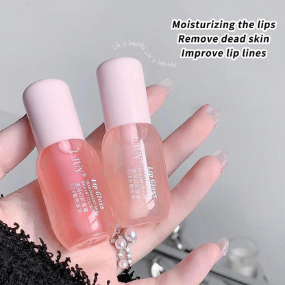 Moisturizing Lip Balm, 3 Counts/set Hydrating Glossy Lip Glaze Stick, Back to School?Plumping Lip Oil for Girls & Women, Lip Care Products