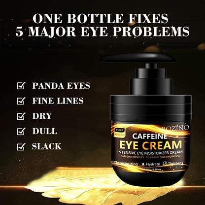 Caffeine Deep Eye Moisturizing Cream, 1 Piece Firming Eye Cream For Eye Bags, Dark Circles, Eye Care Product For Women & Men