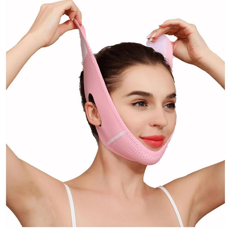 1 Piece Face Lifting Bandage, V-line Face Lift Mask, Firming Face Bandage, Double Chin Reducer, Slimming Bandage for Men & Women, Beauty Accessories for Daily Use