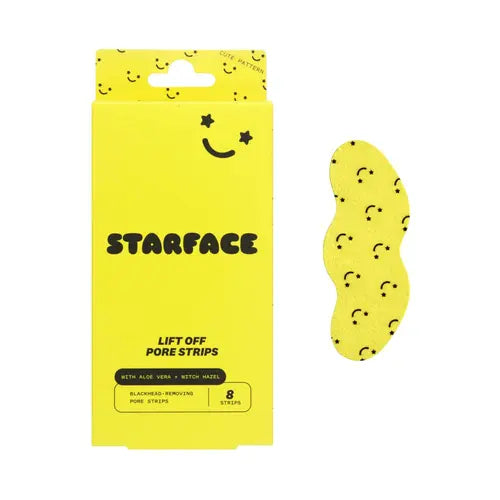 Starface Lift Off Pore Strips, Deep Cleansing Nose Strip , Patches for Pores (8 count)