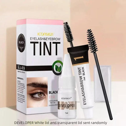 2 In 1 Eyebrow Pomade With Brush, 5pcs/set Waterproof Eyebrow Dye Kit, Long Lasting Eyebrow Coloring Kit, Easy For Use