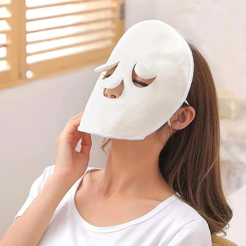 Face Mask Towel, 1 Count?Hot And Cold Compress Towel, Facial Steamer Towel, Steam Heating Face Towel, Beauty Face Towel, Skincare Tool For Women