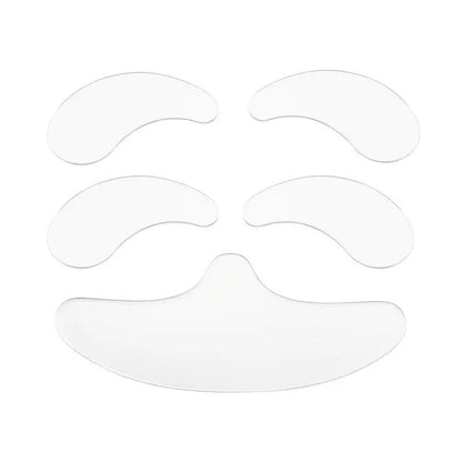 Reusable Silicone Face Patch, 5pcs Skin Care Sticker, Professional Skincare Tools for Women, Skin-lifting Silicone Patch, Washable Forehead, Eye Patches