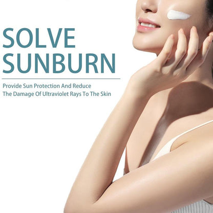 Moisturizing Refreshing and Non-sticky Sun Care Cream, Hydrating Long Lasting Face Sun Cream, Facial Skin Care Product for Summer Outdoor Travel