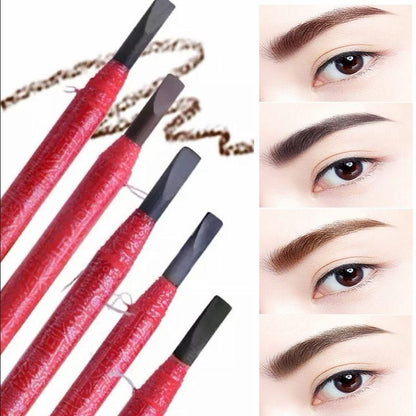 6pcs Eyebrow Pencil, Waterproof Long Lasting Brow Styling Pen, Brow Shading & Filling Pencil