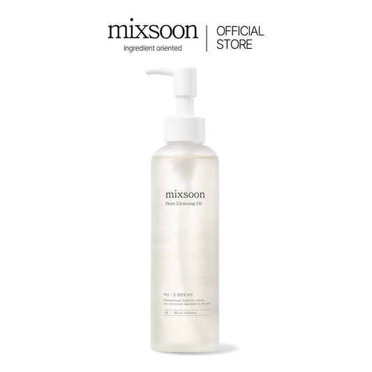 [mixsoon Official Store] Bean Cleansing Oil 195ml, Refreshing and Moisturizing Cleansing Oil, Powerful Cleanser, Hypoallergenic Cleansing Oil,  Essential Ingredient Cleanser, Quick Emulsification, Korean Skincare, Viral Cleansing Oil Facial Lightweight