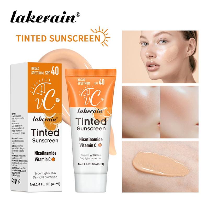 40ml Tinted Sunscreen, Moisturizing Sunscreen, Long Lasting Sunscreen, Sunscreen Lotion, Face Sunscreen, Facial Skin Care Product