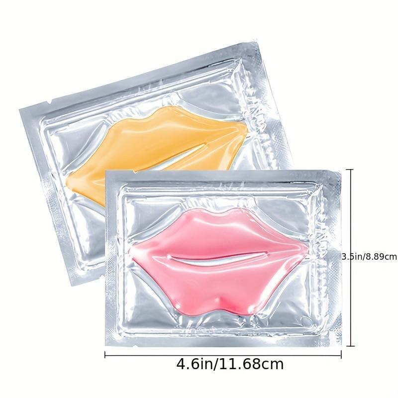 Moisturizing & Exfoliating Lip Mask, 20pcs Hydrating Lip Care Mask, Lip Care Products for Women & Girls