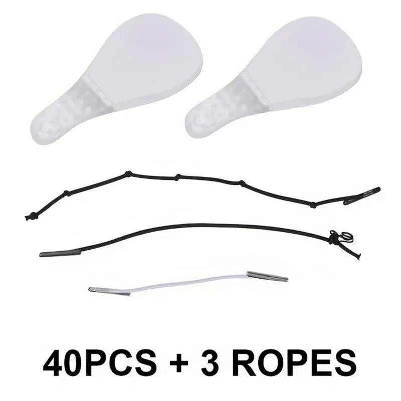 40pcs Face Lifting Sticker & 3pcs Rope Set, V-shaped Face Lifting Strap, Face Lifting Sticker for Women