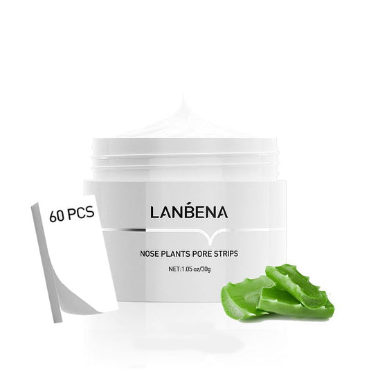 LANBENA Blackhead & Whitehead Remover Mask - Facial Peeling Nose Strip for Acne, Deep Cleansing (30g)