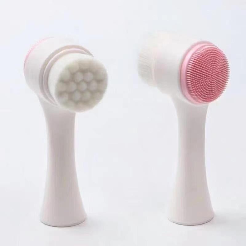 Facial Cleaning Brush, Face Scrubber, Face Wash Brush, Facial Pore Cleaner, Exfoliating Skin Brush, Blemish Washing Scrubber Brush, Makeup Skincare Products