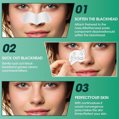 Blackhead Removal Mask, 100pcs/set Nose Pores Deep Cleaning Patch, Nose Care Patch, Comfort Nose Care Products