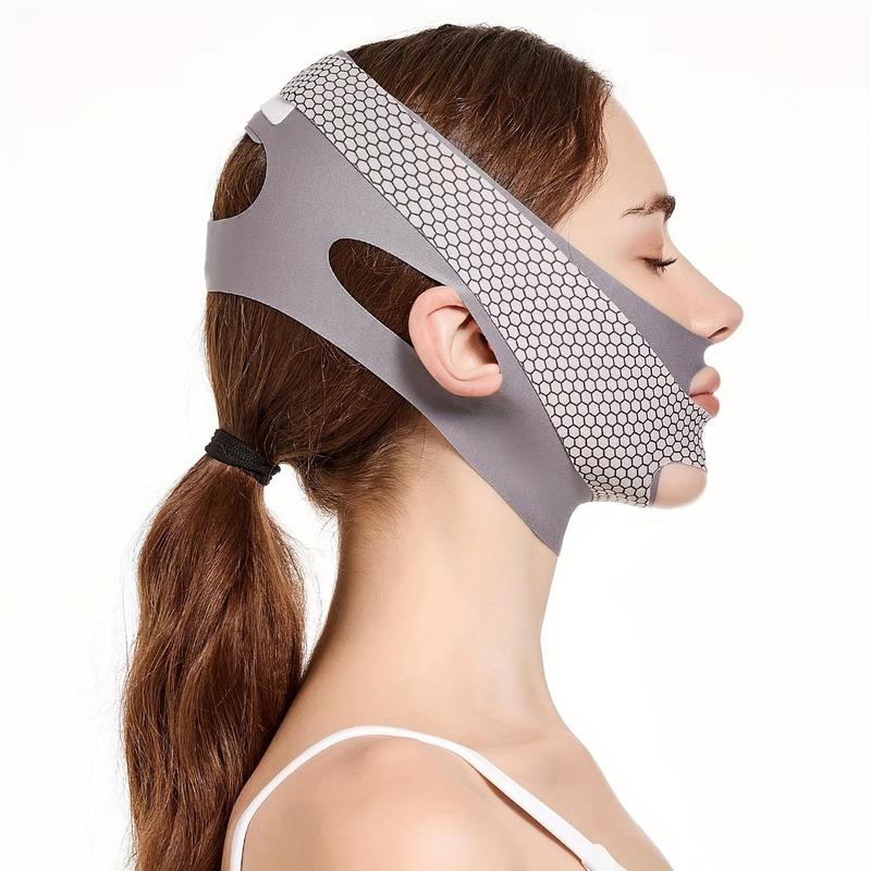 V-shaped Face Skin Care Belt, Breathable Facial Mask for Improving Skin Elasticity, Facial Skin Care Tool for Women