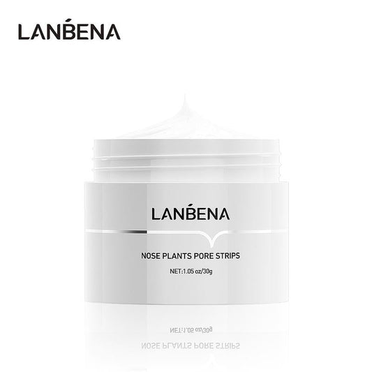 LANBENA 60-Piece Blackhead Removal Mask Set - Charcoal Deep Cleansing Strips for Nose, Face & Chin, Exfoliating & Purifying Skin Care, Hydrating & Soothing Facial Treatment - Professional Pore Cleansing Masks Perfect as Gifts for Women & Men