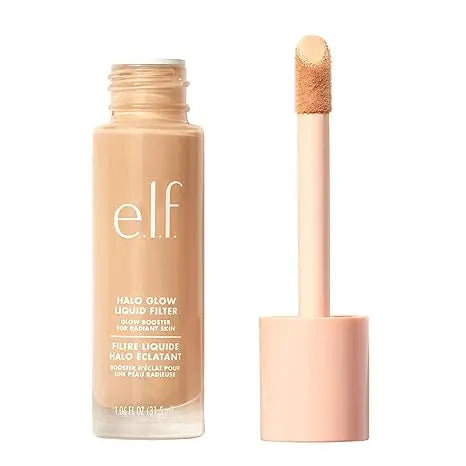 e.l.f. Halo Glow Liquid Filter, Complexion Booster For A Glowing, Soft-Focus Look