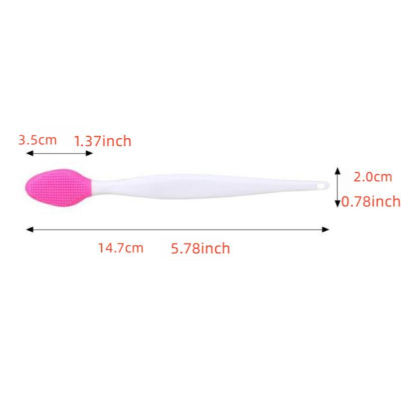 Double-sided Nose Cleaning Brush, Comfort Professional Facial Cleansing Stick, Mini Handheld Face Exfoliator Massage Brush, Shower Cleaning Brush