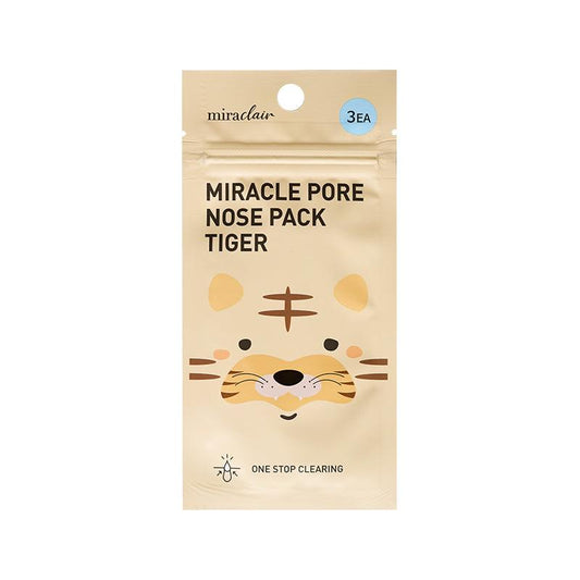 Miraclair Tiger Miracle Pore Nose Pack 3 pack