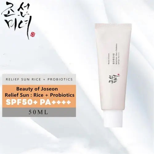 Beauty Of Joseon - Relief Sun: Rice + Probiotics SPF50+/PA++++ 50Ml Sun Protection Skincare Sunscreen For White People For Both Men And Women YS09L6