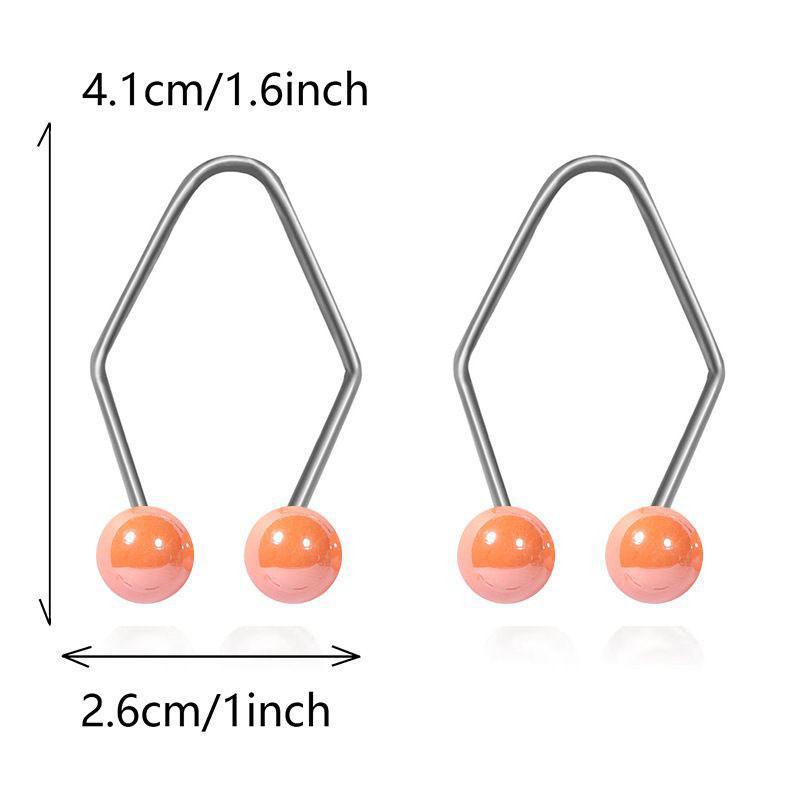 Dimple Training Tool, 2pcs/set Lip & Beautiful Smile Practicing Tool, Facial Wearable Dimple Maker Mini Trainer, Face Piercing Accessories