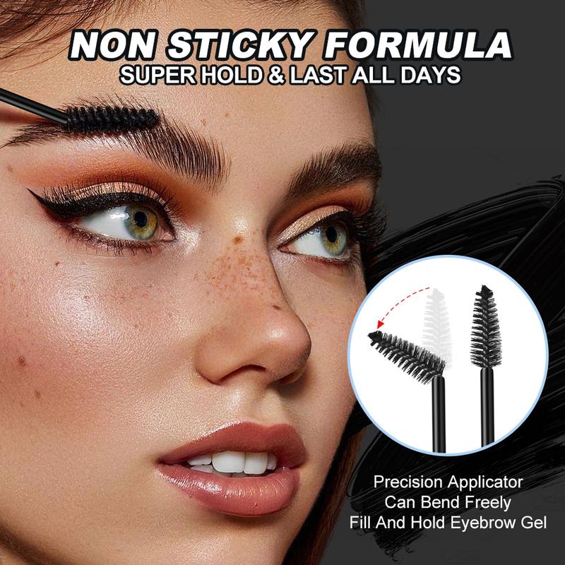 SACE LADY Waterproof Eyebrow Styling Gel With Brush Non Sticky Long-wear Sculpt Lift Brow Styling Soap Eyebrow Makeup