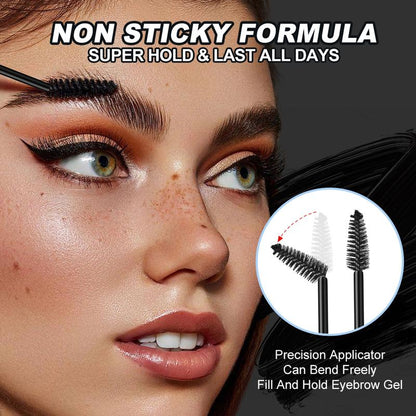 SACE LADY Waterproof Eyebrow Styling Gel With Brush Non Sticky Long-wear Sculpt Lift Brow Styling Soap Eyebrow Makeup